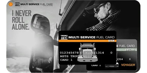 Multi Services Fuel Card - use your fuel card for instant big rig fuel savings! Access our nationwide network of partners today.